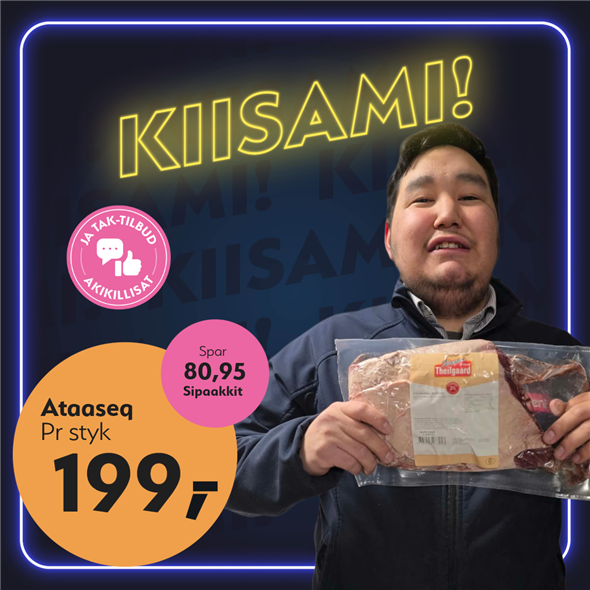‼️‼️MALUGIUK AATSAAT TALLIMANNGORNEQ 30.10.2026 AASASSAAMMATA - bemærk det skal først afhentes fredag den 30.10.2026‼️‼️