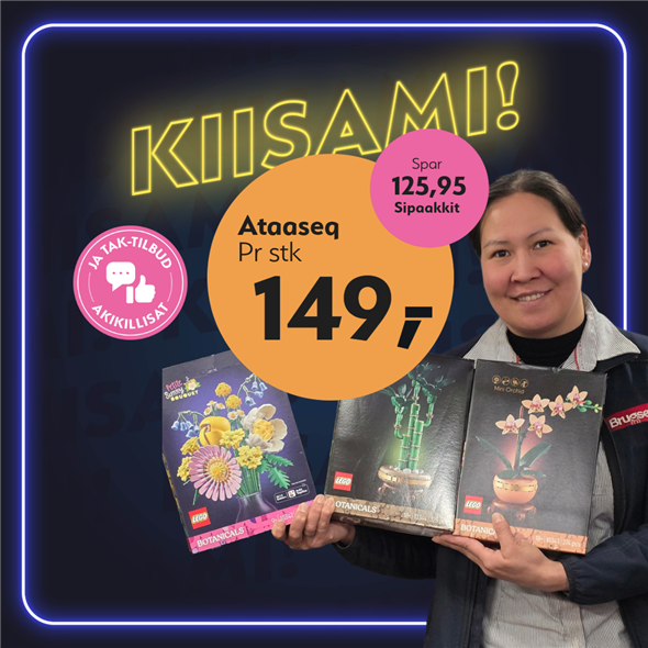 ‼️‼️MALUGIUK AATSAAT TALLIMANNGORNEQ 30.10.2026 AASASSAAMMATA - bemærk det skal først afhentes fredag den 30.10.2026‼️‼️