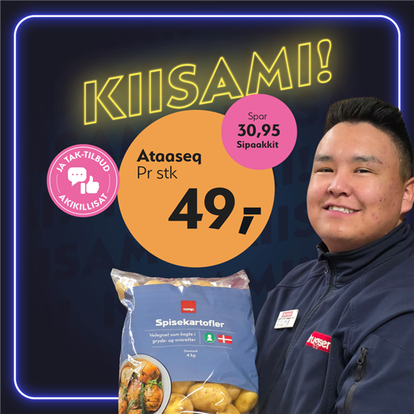 ‼️‼️MALUGIUK AATSAAT TALLIMANNGORNEQ 30.10.2026 AASASSAAMMATA - bemærk det skal først afhentes fredag den 30.10.2026‼️‼️
