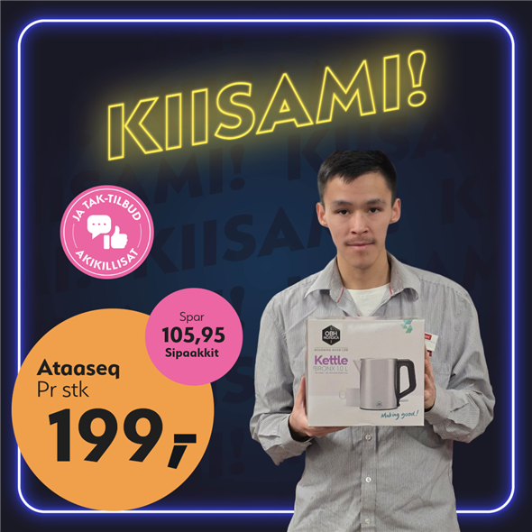 ‼️‼️MALUGIUK AATSAAT TALLIMANNGORNEQ 30.10.2026 AASASSAAMMATA - bemærk det skal først afhentes fredag den 30.10.2026‼️‼️